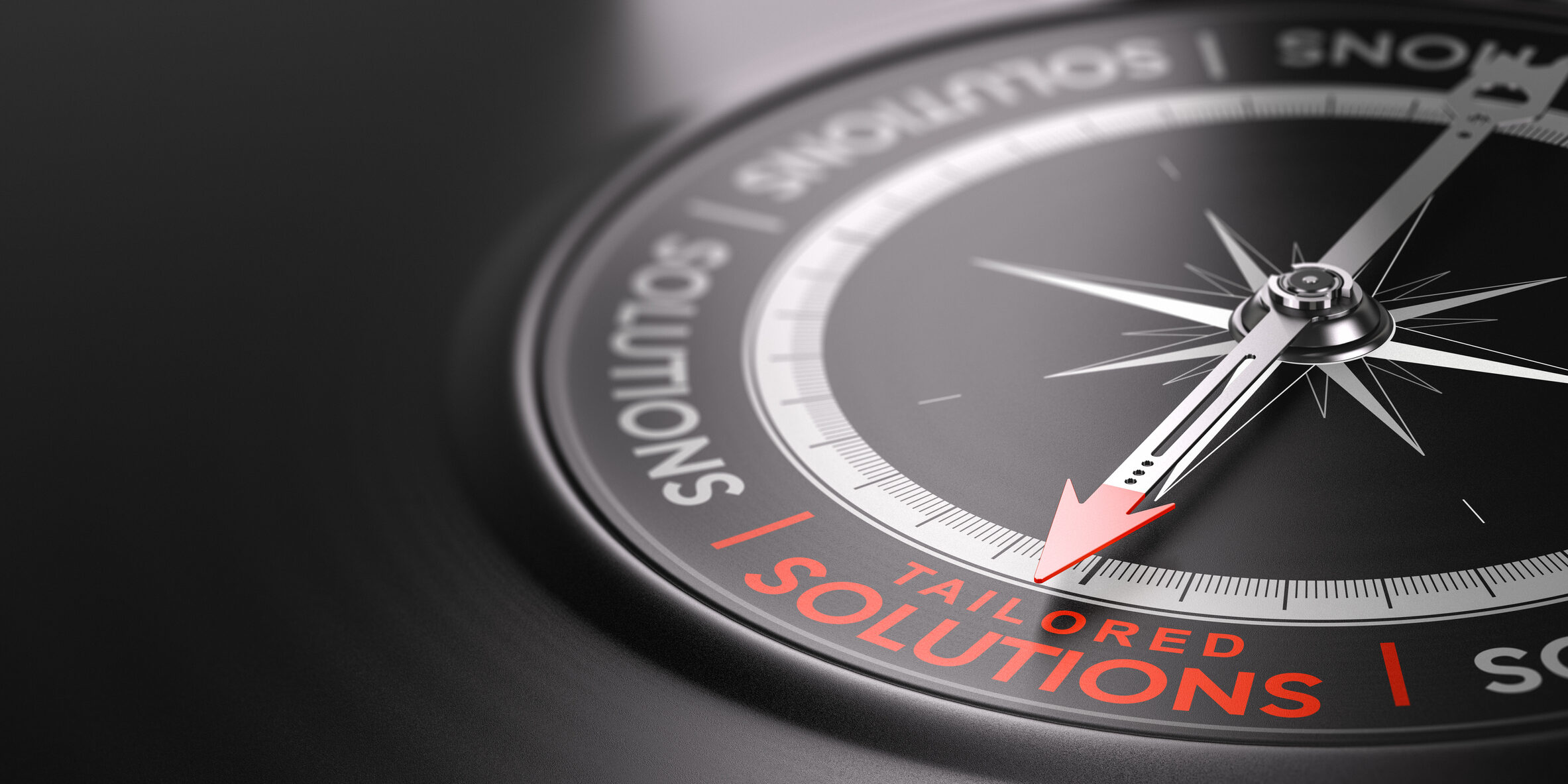 Custom Tailored Solutions or Offers. Made-to measure Services.