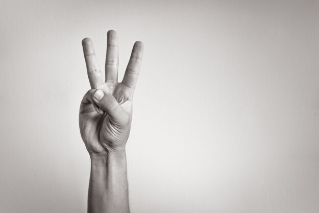 Three fingers