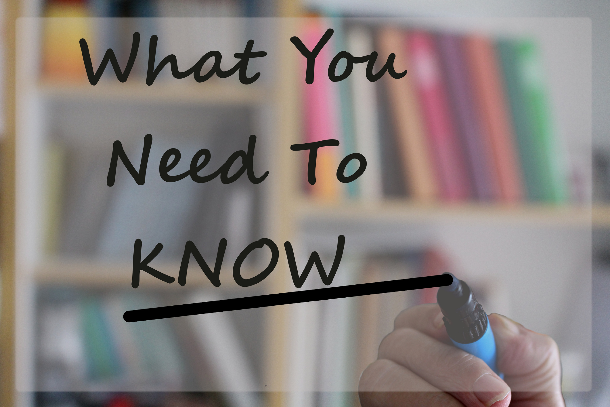 What you need to know